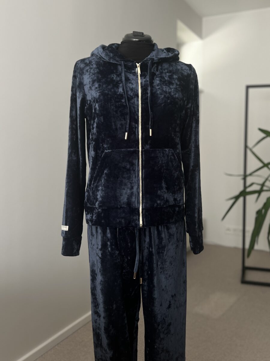 Dressipluus BUMA ja Laiad püksid DAGO - säbrulisem kangas - Navy
